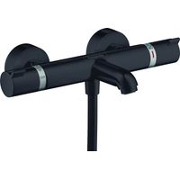 Mezclador termostático HANSGROHE Ecostat Comfort para bañera y ducha, negro mate 13114670