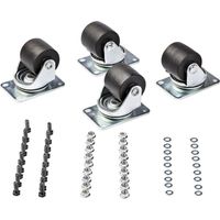 Ruedas startech robustas 50 mm capacidad 250 kg
