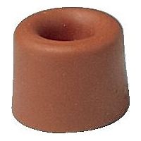 Butoir caoutchouc Ø 40 HT 25 en sachet de 10 pièces coloris marron - Interges
