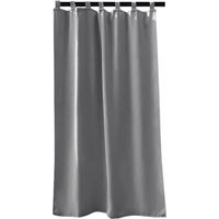 Rideaux D'ExtéRieur Rideaux extérieurs imperméables, isolants Thermiques, occultants, for fenêtre, Rideaux d'extérieur for Jardin Rideau Pergola ExtéRieur(Gris clair,1 Panel 132x213cm)