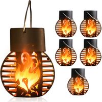 Lampe Flamme Solaire,Lanterne Solaire Extérieure,Lanternes et torches de jardin,lanternes d'extérieur solaire,Lanterne solaire exterieur jardin,Lumière Solaire Flamme,Lanternes d'extérieur