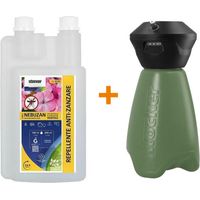 Stocker Geyser Stechmückenschutz Nebulisator inkl. Mückenschutz Fluid Insektenvernichter