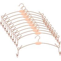 10 Cintres, Fer, Antidérapant, Soutien-gorge, Débardeurs, Placard
