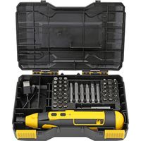 Cordless electric screwdriver, 4V lithium-ion rechargeable electric drill repair tool