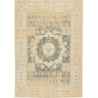 Tapis vintage Lagune - Tapis vintage - 300x200cm, Rectangular - 100% Viscose - Tufté main - Or