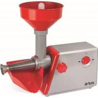 Passa Pomodoro Elettrico Artus S25i Rosso e Argento