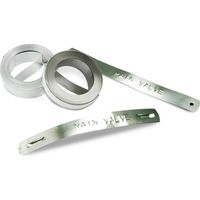 Dymo Dynamo 31000 ruban aluminium argenté 12 mm 4,8 m