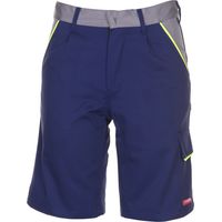 Planam Visline Shorts marine/gelb/zink 4XL