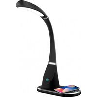 Flexo rejalgar 5w 400lm 3500-6000k negro 45x22,5x24 cm carg.mov.inalamb.5colores x 3intensidad regulable