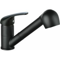 Edouard Rousseau ARES grifo de cocina negro mate
