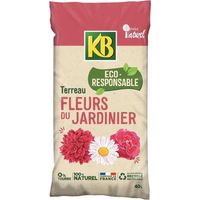KB - Terreau pour fleurs du jardinier UAB 40L