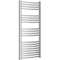 TERMOARREDO LINEA KALURA CROMATO CURVO H 1500- Int. 400 - L 450- ATON- pezzi 1