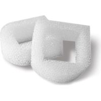 Filtre en Mousse de Rechange - Fontaines en Céramique, Plastique et Fontaines Drinkwell 360 en Acier, Blanc, 2 Unité