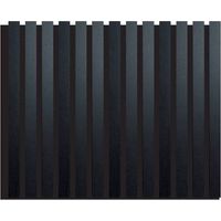 PANNELLO FONOASSORBENTE FLEX NERO 60X275 CM