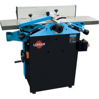 Leman – Dégauchisseuse raboteuse 1500W pour bois dur – Tables en fonte d’acier ajustables – Passage automatique rabotage – RAD250