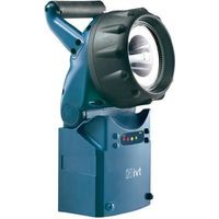 Ivt Lámpara de trabajo recargable azul oscuro giratoria