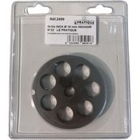 Grille Inox ø 18 Mm Universelle Hachoir N°22 - Le Pratique