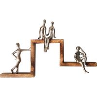 Böhmische Figuren Wanddekoration Vintage Garten Heimdekoration