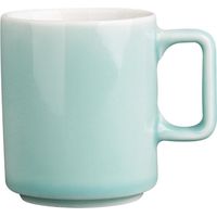 Tasses Fondant vertes 170ml (lot de 6) - Ref CU442 - Olympia