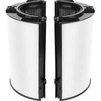 H13 2 en 1 HEPA et filtre à charbon pour Dyson Purificateur d'air, compatible avec Dyson HP04 TP06 TP09 HP06 PH01 PH02 TP07 HP07 HP09, pour Dyson Pure Cool