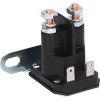 Relé de arranque de solenoide de 12 V – Aluminio, ABS, cobre – Compatible con tractores MTD 725 04439B – Resistente al agua y al polvo