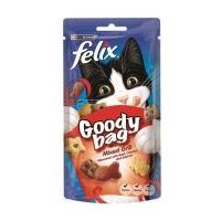 Felix Goody Bag Mixed Grill Flavoured with Beef Chicken and - 8 x 60g - 133937