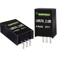 GAPTEC DC-DC-Wandler, Electronic, SIP3, 8-36Vin, 5Vout, 2000mA, 11,5x9x17,5mm