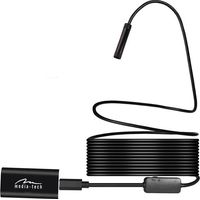 Endoscopio Wi-Fi - Telecamera di ispezione HD, lunghezza 5 m, diametro 8 mm, 6 LED luminosi, modulo Wi-Fi, accessori inclusi.