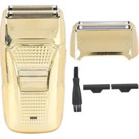 Cuque Elektrorasierer, wiederaufladbarer elektrischer Alternativrasierer, tragbarer Barttrimmer für Männer (Gold)