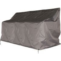 Schutzhülle Bank 150x60x88cm Schutzhaube Abdeckplane Grau
