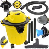Aspirateur de chantier geko industrial vacuum cleaner 1250W 15L