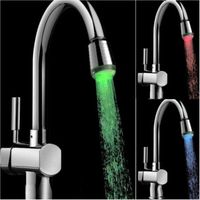 Filtro Per Rubinetto Acqua Cromoterapia A Led Cambia Colore Con La Temperatura -