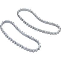 Maytronics Dolphin – Lot de 2 chenilles d'entraînement grises pour robot de piscine – Compatibles avec modèles Dolphin – 9985006R2