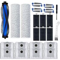 27-teiliges Set inklusive Hauptseitenbürste, Reinigungswalze, Filter und Staubbeutel für den Ecovacs Deebot X9 Pro Omni/X9 Pro Saugroboter.