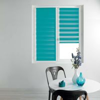 Store Enrouleur Jour Nuit "Daynight" 120x180cm Bleu
