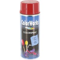 Peinture Aérosol Rouge Ral 3002 Finition Brillante Rouge Carmin - Colorworks