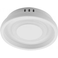 Deckenleuchte 20w 3000-4000-6000k Elma Weiß 5,5x21x21 cm 1900 Lm mit Lichtfarbspeicher