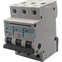 Disjoncteur magnétothermique Mcb 3p C 16amp 400vac Pcel-3p-c-16a