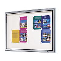 eurokraft pro Bacheca cornice in alluminio per interni ed
