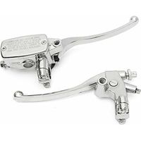 Leva frizione cilindro freno idraulico moto 22MM cromata