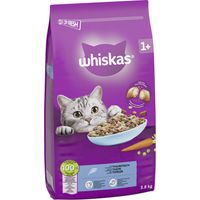 Whiskas Beutel Trocken Adult 1+ mit Thunfisch 3,8 kg Trockenfutter Katze