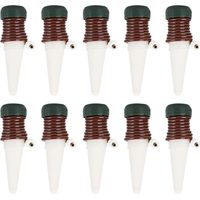 Drip Irrigator - Ceramic Nozzle - 48 Ml/Day Flow Rate - For Potted Plants Flowers Bonsai - 10 Pieces