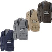 GILET DA LAVORO 'DERNA' taglia XXXL - grigio