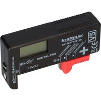 LCD Akku- und Batterietester für Batterien und Akkus AAA AA C D und 9V