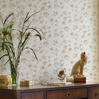 Papier peint intissé Laura Ashley Autumn Leaves Natural 1005 x 52cm Beige