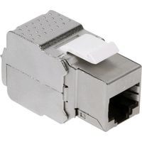 LOGILINK Frutto Keystone RJ45 Cat6A 10Gigabit STP 180o Toolless