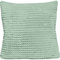 Coussin 45x45 cm COCOONING vert eau, par Soleil d'Ocre
