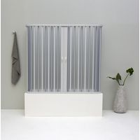 BOX VASCA SPACE TRE LATI 70x170x70 CM RIDUCIBILE A 70x160x70 CM A SOFFIETTO IN PVC