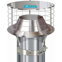 EXTRACTOR mit Anti-Volatile-Gitter 250 bis 300 alles INOX