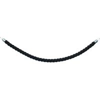 Vermes Securit Classic Satinschnur Schwarz 1,50 m